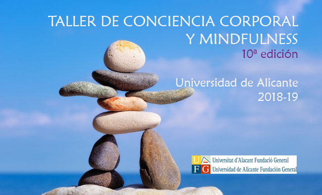 Taller de Conciencia Corporal y Mindfulness, Universidad de Alicante